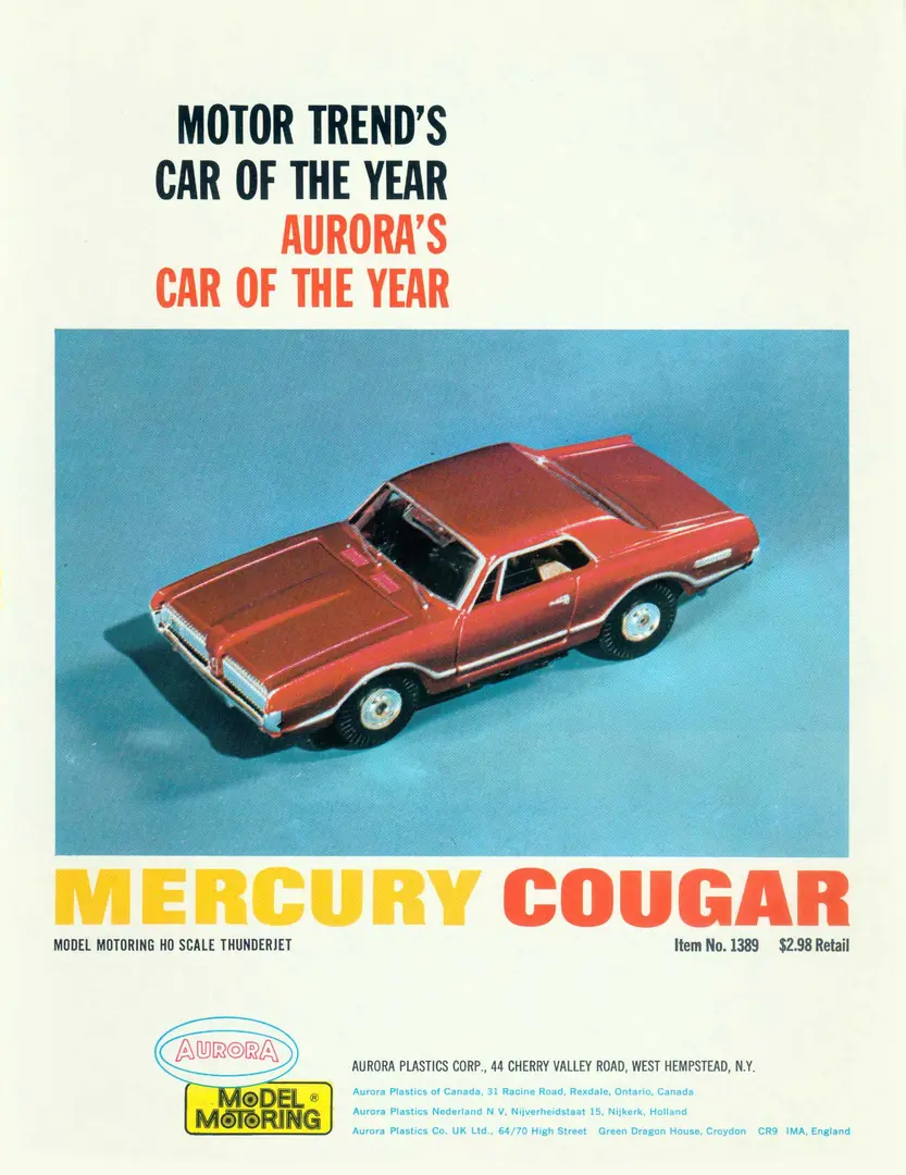 Poster for Mercury Cougar