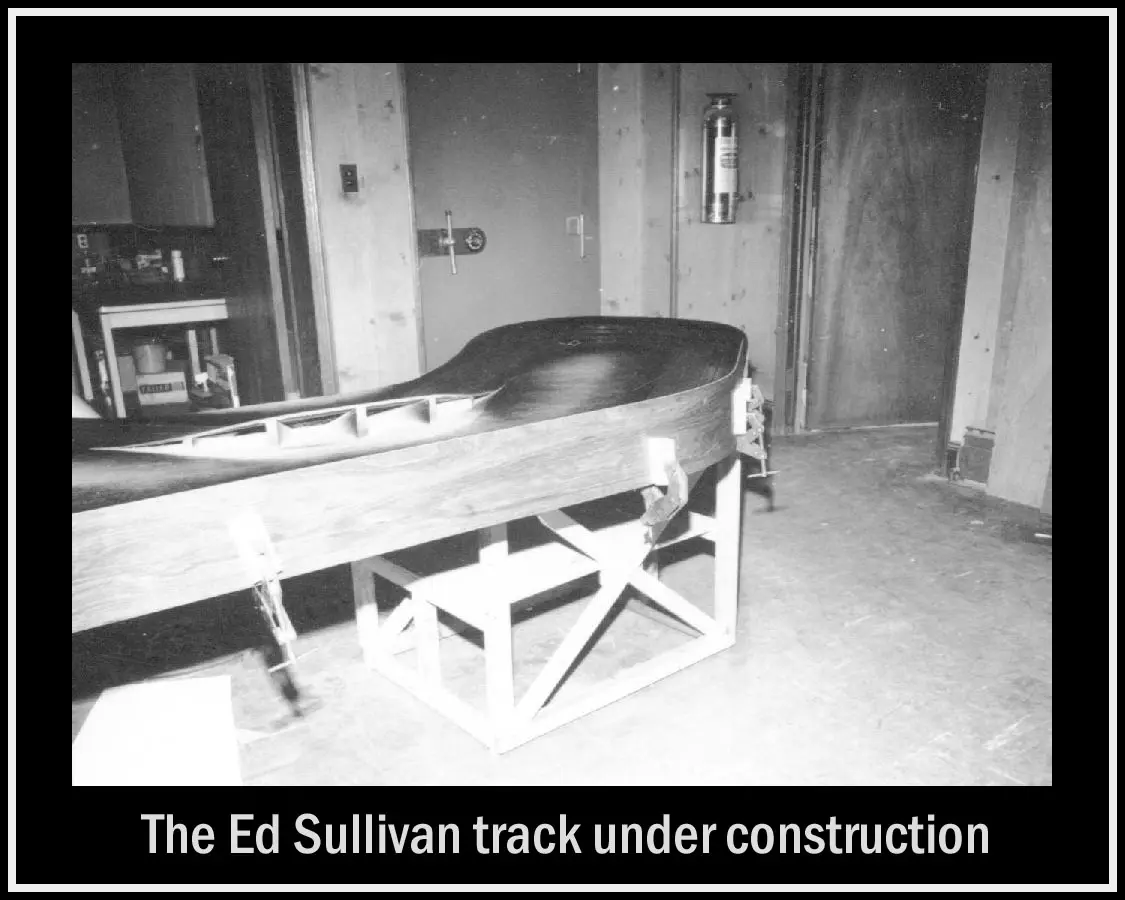 The Ed Sullivan Track Under Construction
