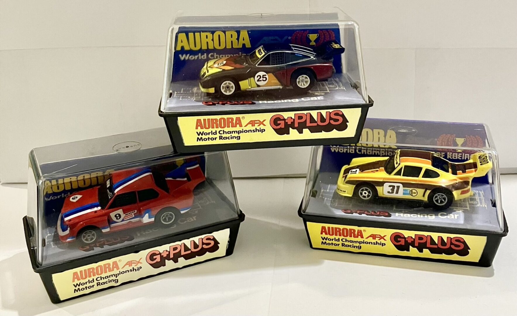 3 Very Rare AFX Euro Cars